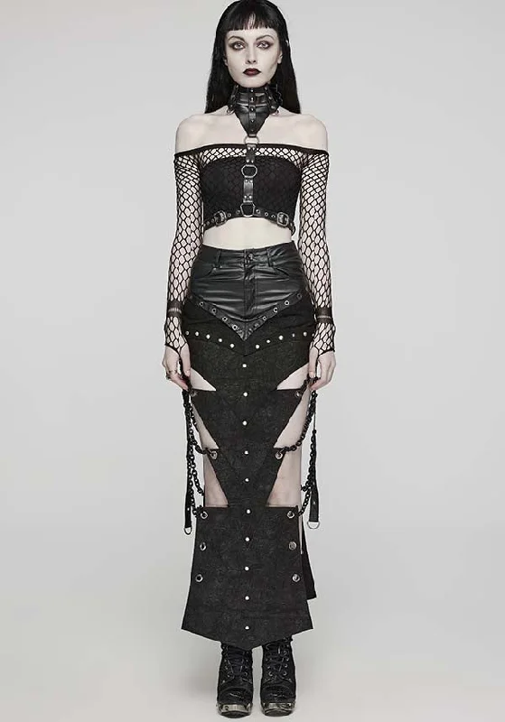 Xena Chained | HIGH SPLIT SKIRT