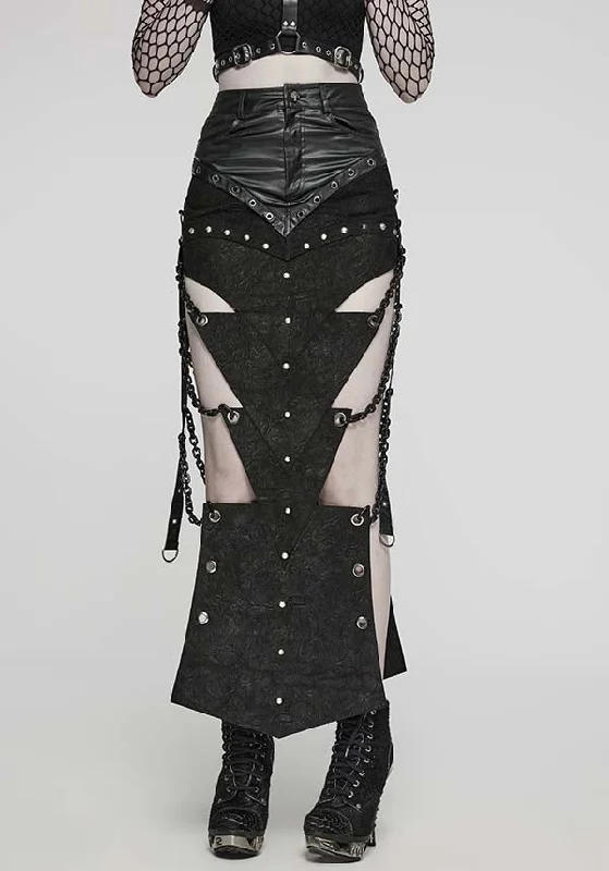 Xena Chained | HIGH SPLIT SKIRT