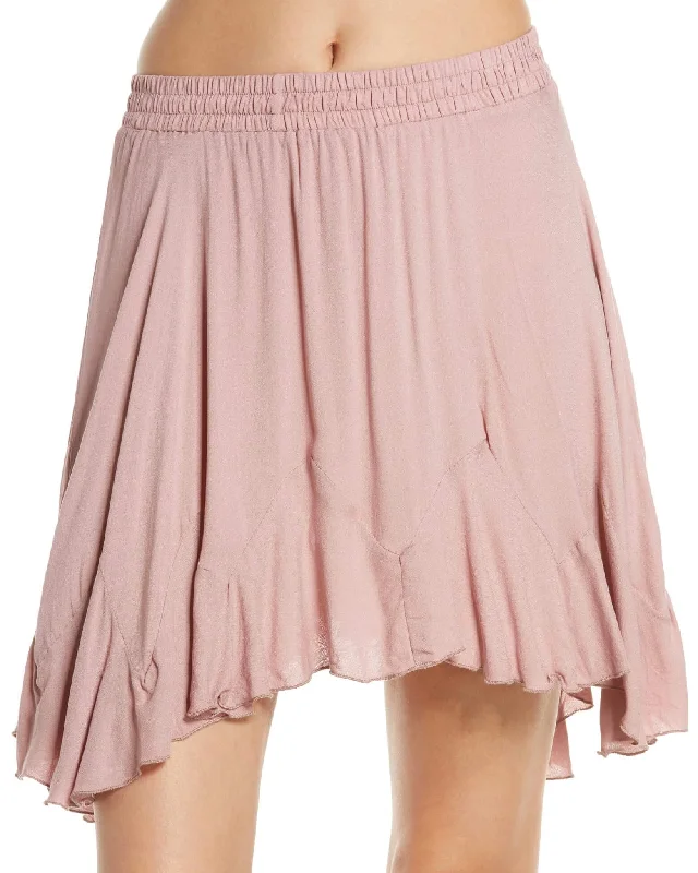 Free People - Easy Does It Half Slip Pull-On Skirt - Pink