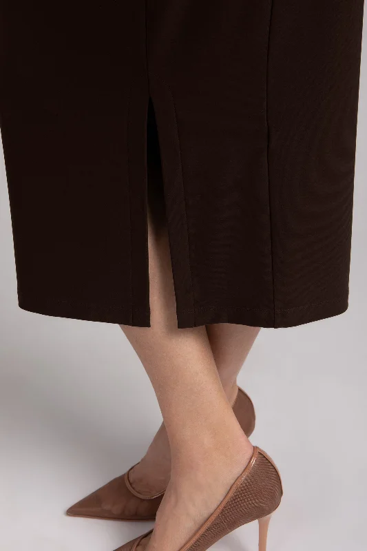 Hepburn Skirt | Chocolate