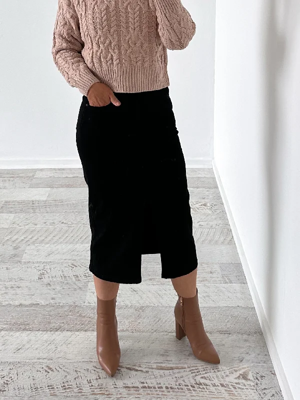 Joey Skirt-Black